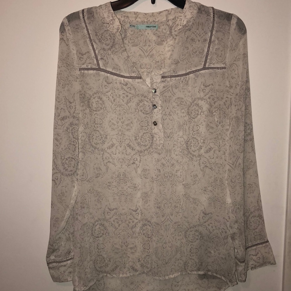 Chiffon Printed Blouse